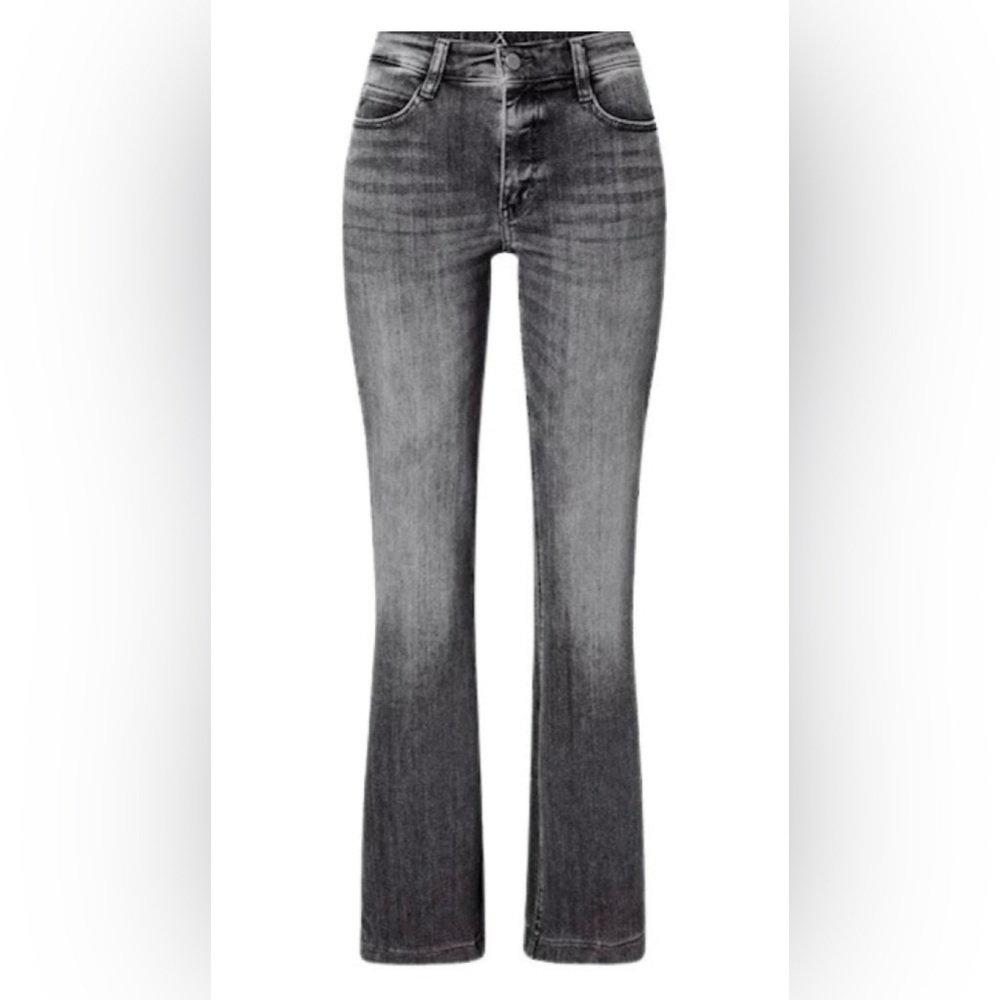 Zara Jeans Womens Size 6 Black Medium Wash Denim